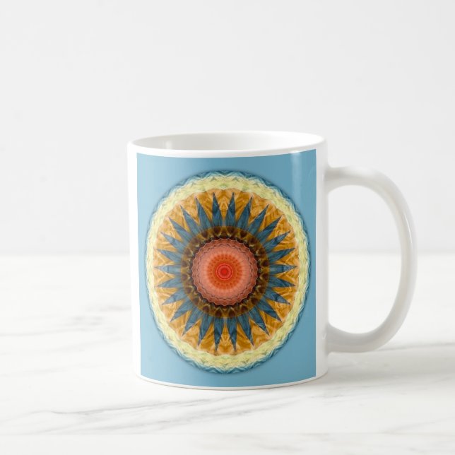 Mandalas del corazón de la entrega, no. 8, taza (Derecha)