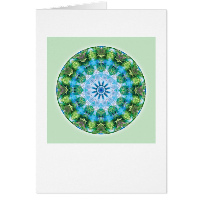 Mandalas del corazón de la transformación, no. 6 (Frente)