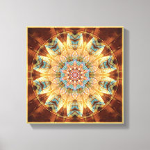 Mandalas desde el corazón del cambio 4 lienzo envu