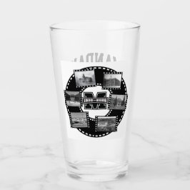 Mandan Braves Pint Glass
