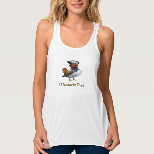 Mandarin Duck Tank Top (Anverso)
