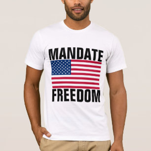 MANDATO Camisetas PATRIOTAS LIBRES