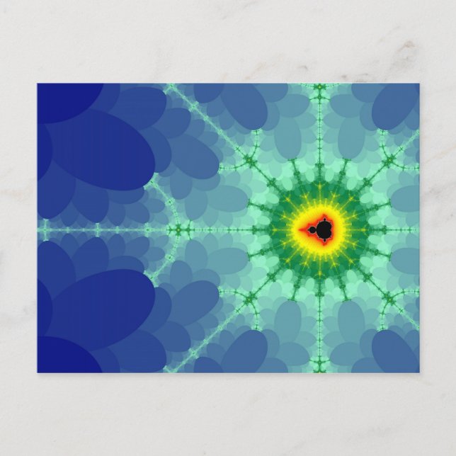 Mandel en una postal de Lilly Pad (Anverso)