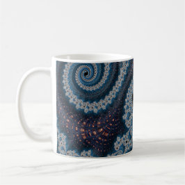 Mandelbrot taza de café fractal