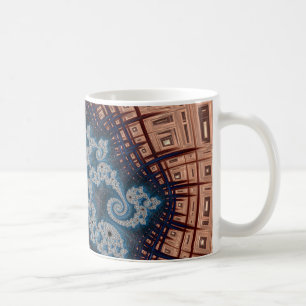 Mandelbrot taza de café fractal