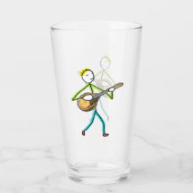 Mandolin Playing Stickman