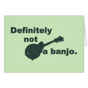 Mandolina -- Definitivamente no un banjo