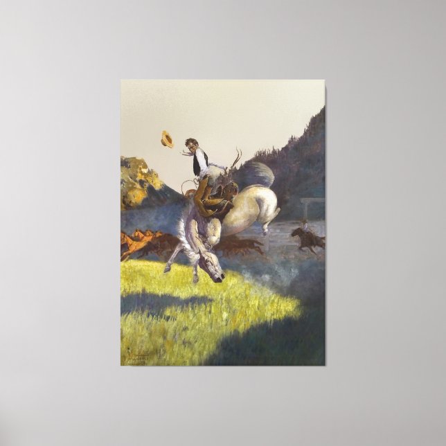 “Manejando algunos duros” Arte occidental (Anverso)