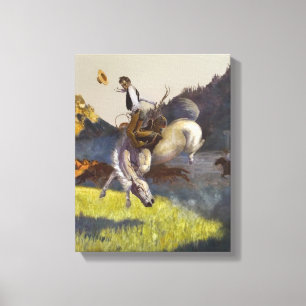 “Manejando algunos duros” Arte occidental