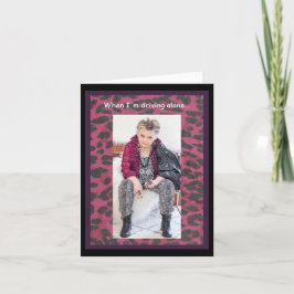 Manejar solo y obtener la tarjeta PERDIDA