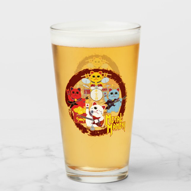 Maneki metalizado (Reverso (lleno))