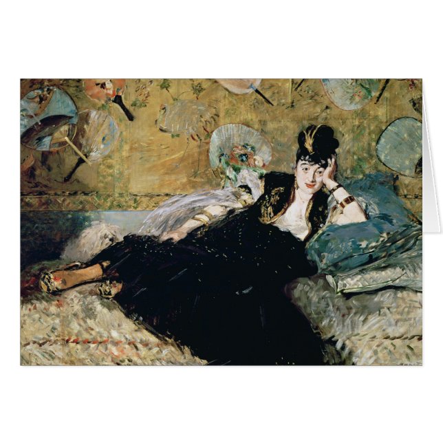 Manet el | la señora con las fans (Anverso (Horizontal))
