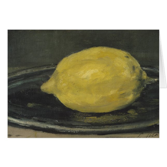 Manet | El limón, 1880 (Anverso (Horizontal))