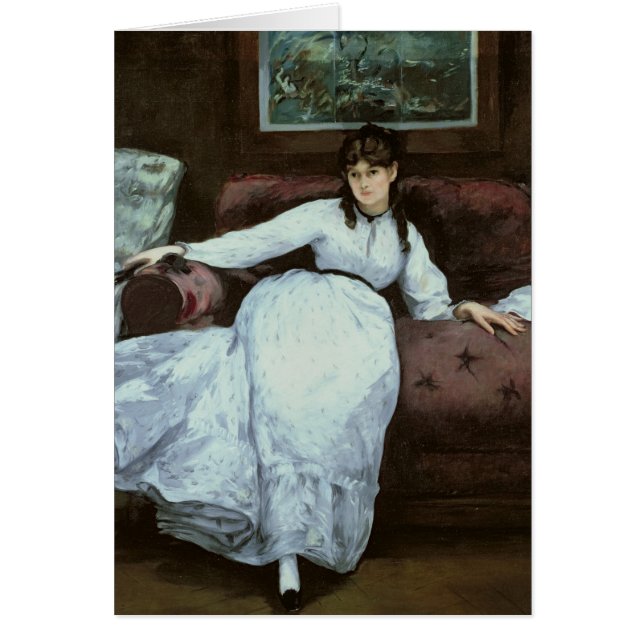 Manet | El resto, retrato de Berthe Morisot (Frente)