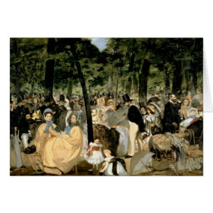 Manet   Música en los Jardines de las Tullerías, 1