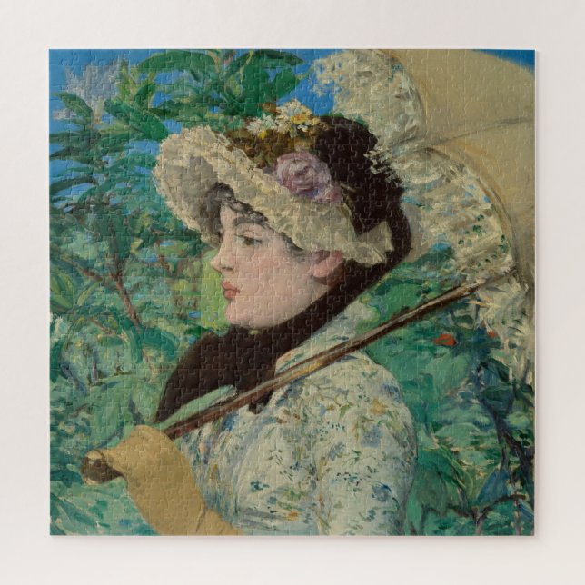 Manet - Rompecabezas de Jeanne (primavera) (Vertical)
