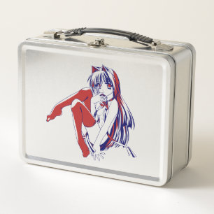 Manga americana Neko Catgirl Kawaii Anime