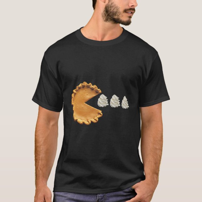 Manga larga de la camiseta de acción de gracias de (Anverso)