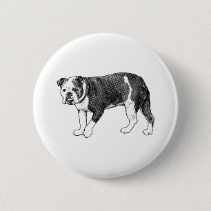 Manga Punto Bulldog, Adorno de Botón