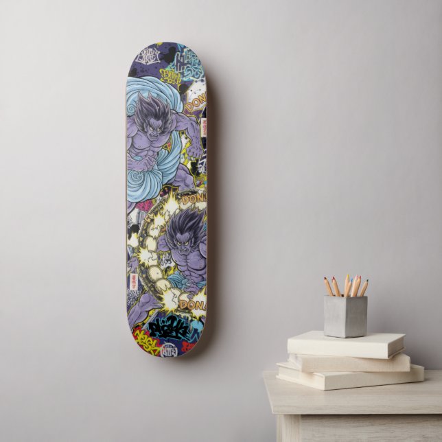 Manga Style Japanese Art for Skateboard & Stickers (Arte de la pared)