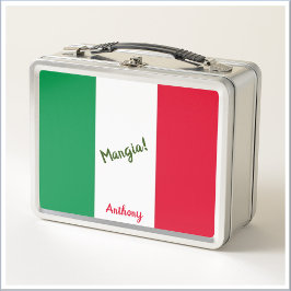 Mangia Bandera Italiana Rojo Blanco y Verde