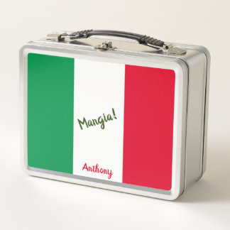 Mangia Italian Flag Red White and Green