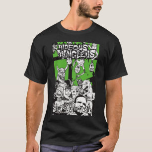 Mangleus horrible "ayuda camiseta de la base"