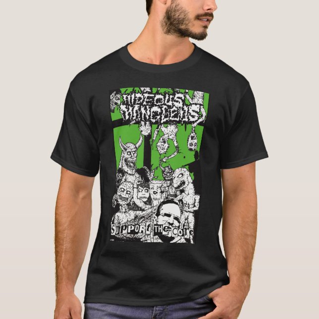 Mangleus horrible "ayuda camiseta de la base" (Anverso)