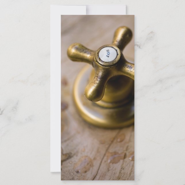 Mango cruzado caliente de Faucet (Anverso)