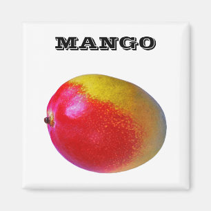 Mango - (cuadrado del imán del refrigerador)