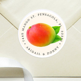 Mango de verano | Sello para sobres de direcciones