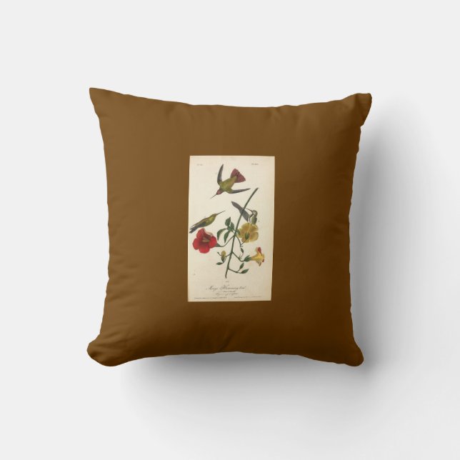 Mango Humming Bird - Cojín decorativo - HAMbyWG (Anverso)