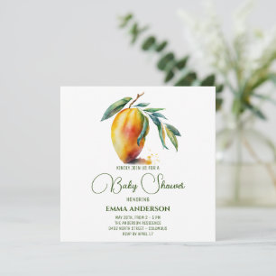 Mango tropical   BABY SHOWER
