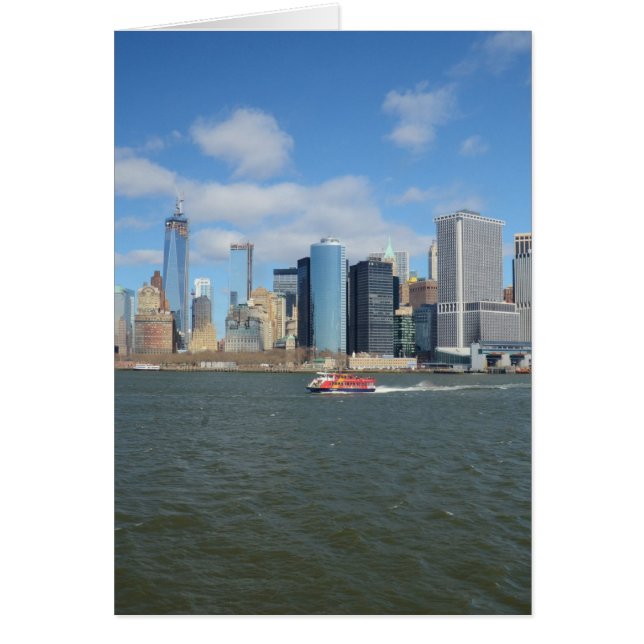 Manhattan a lo lejos. (Frente)