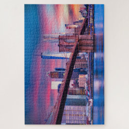 Manhattan Brooklyn Bridge New York Jigsaw Puzzle