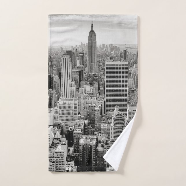 Manhattan, Nueva York (panorama) (Toalla de mano)