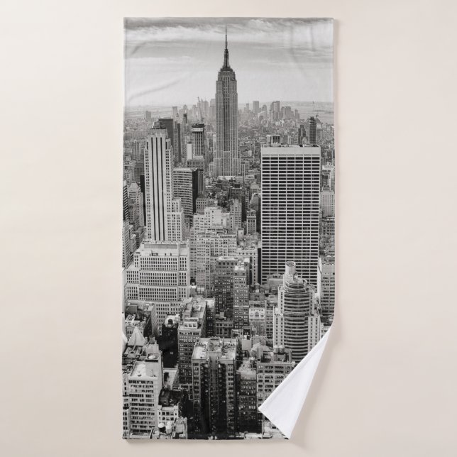 Manhattan, Nueva York (panorama) (Toalla de baño)