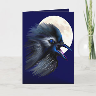 Manic Raven con tarjeta lunar