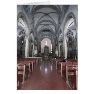 manila catedral aisle