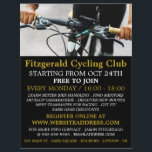 Manillares, volante publicitario del club de cicli<br><div class="desc">Manillares,  Bicicletas De Publicidad De Club De Ciclismo Por La Tienda De Tarjetas De Negocios.</div>