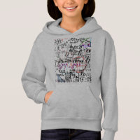manitas de sudadera caoba de matemáticas grises co