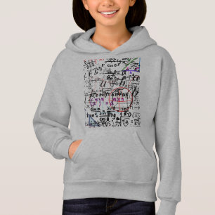 manitas de sudadera caoba de matemáticas grises co