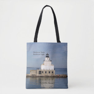 Manitowoc North Breakwater Light por toda la bolsa