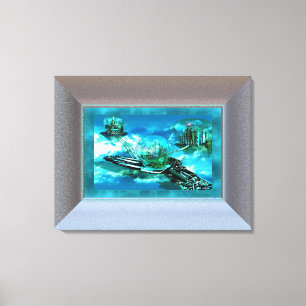 Mano Con Esperanza Lienzo Envuelto