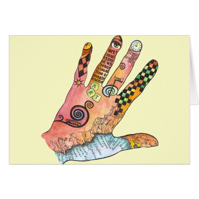 Mano curativa (Anverso (Horizontal))