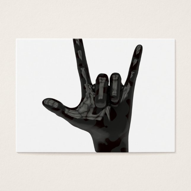 mano de cuernos del diablo (Frente)