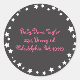 Mano de Dios Hemsa Pegatina de la dirección de ret