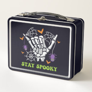 Mano de esqueleto de Stay Spooky Halloween