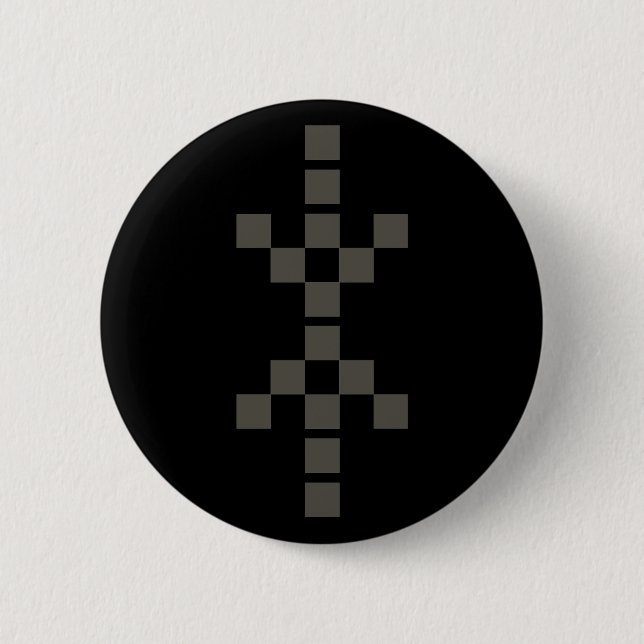 Mano del pixel del botón de Eris (Anverso)