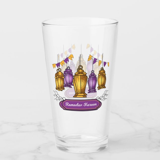 mano dibujada-ramadan-kareem- cadena de camisetas (Anverso)